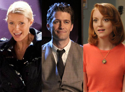 Gwyneth Paltrow, Matthew Morrison, Jayma Mays, Glee